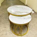 Executive luxury marble nesting coffee table