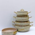 9-Piece Granite Coating Cookware Set