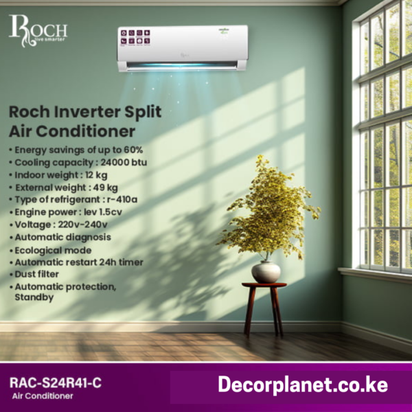 Roch Inverter Split Air Conditioner 24000 BTU