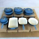 11pcs enamel cast iron cookware set. - Image 2