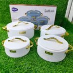 Luxurious Insulated 4pcs set hotpots