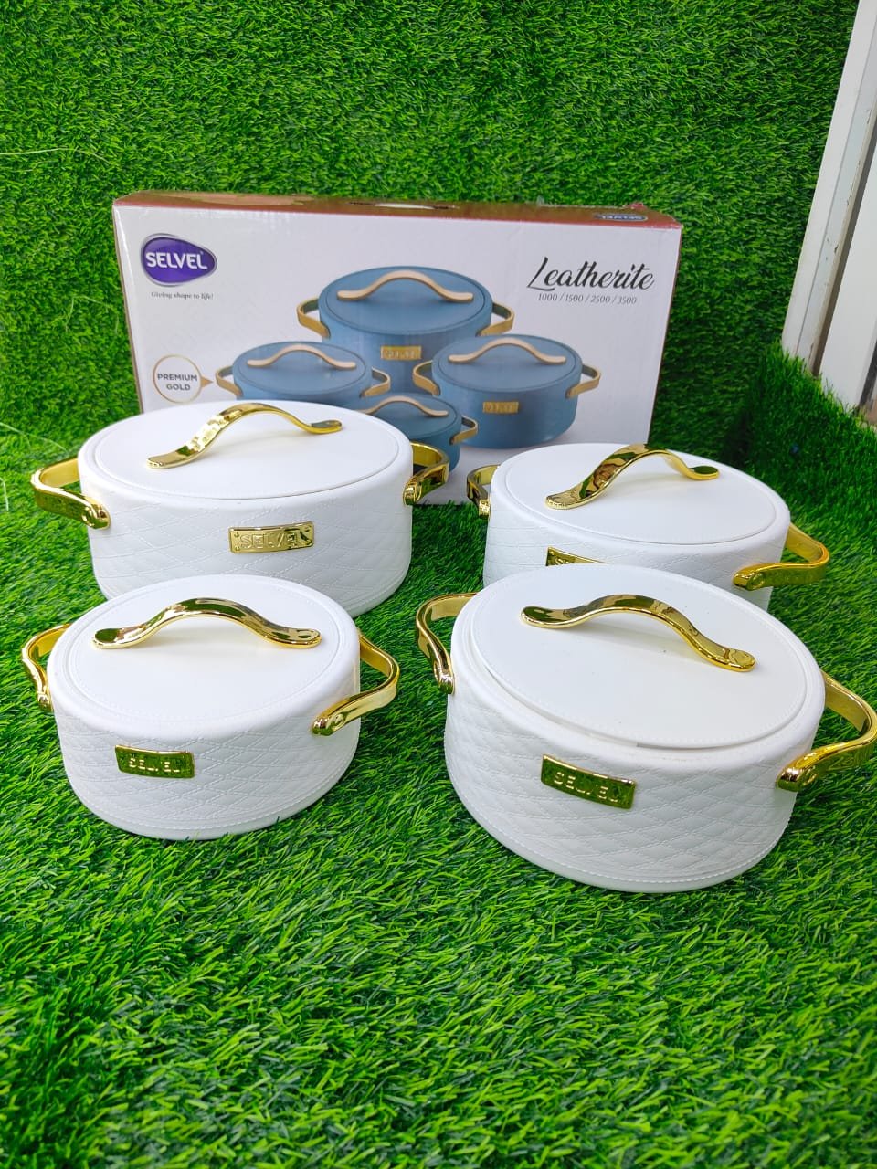 1001478444 Luxurious Insulated 4pcs set hotpots - Image 1