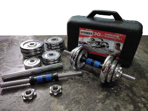 3-2 30kgs Adjustable Dumbbells set - Image 3